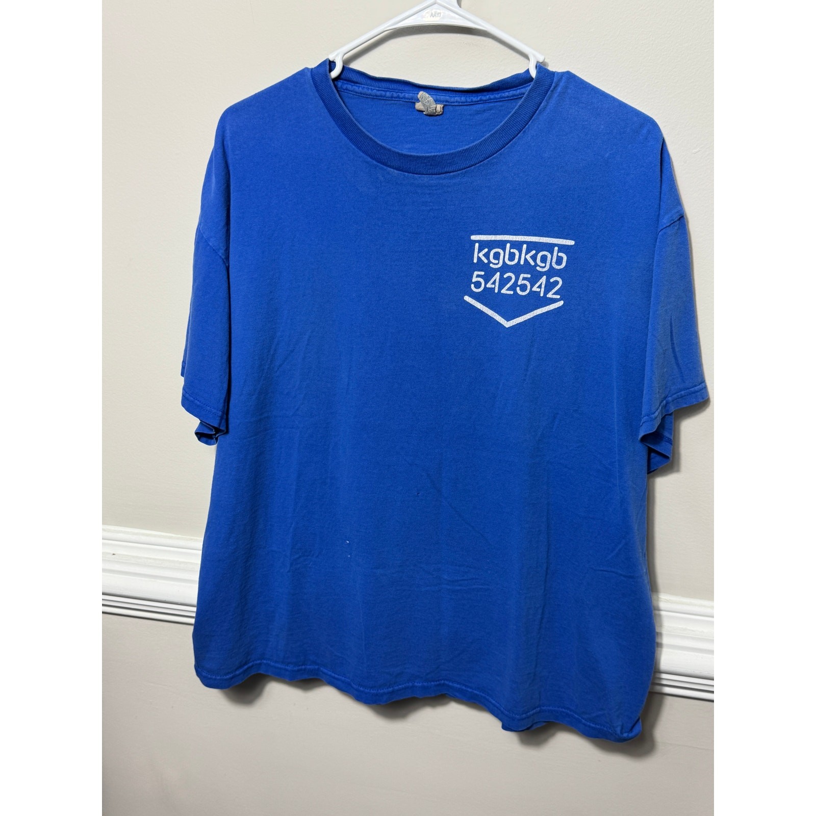 Vintage 2009 MTVU Spring Break Promo T-Shirt Blue Graphic Tee Adult XL gallery