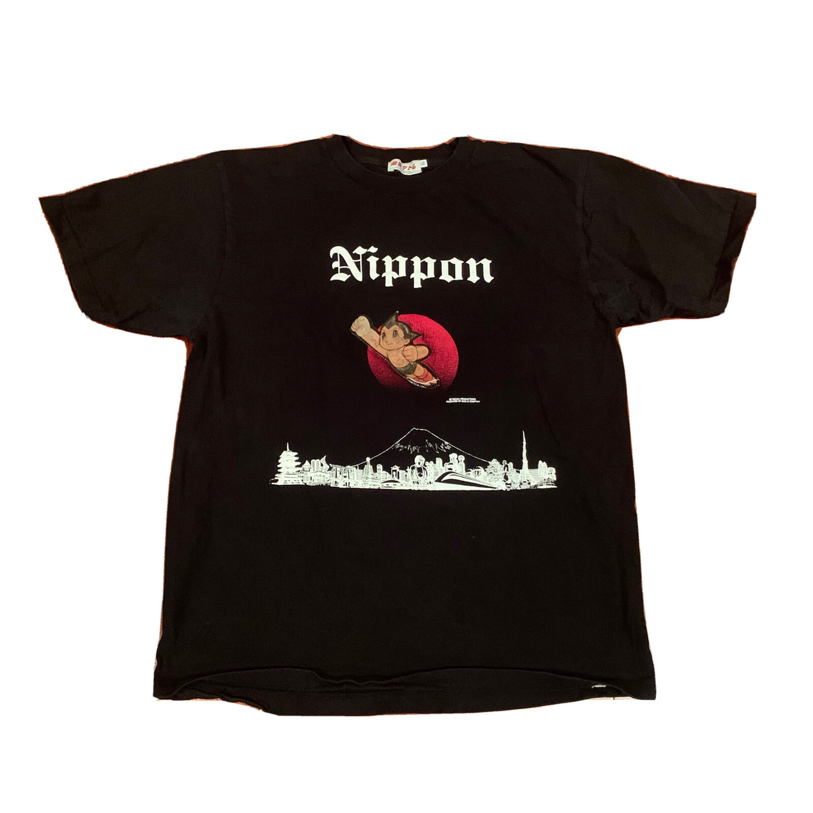 Vintage 2000s Astro Boy Mighty Atom Tee T-Shirt XL Tezuka Prod Hologram Graphic gallery