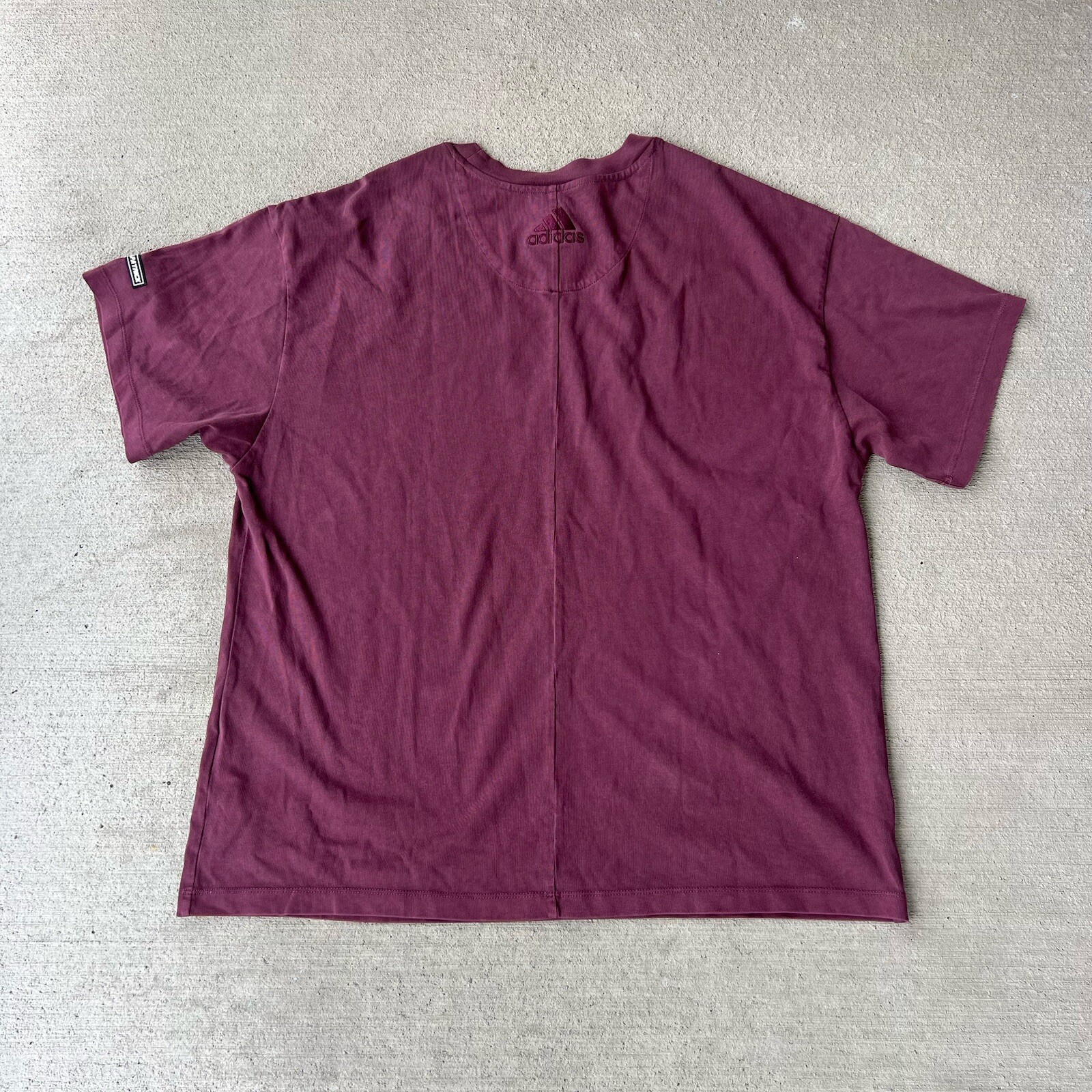 NWT Daniel Patrick x Adidas James Harden T-Shirt Men’s XL Maroon FR5636 gallery