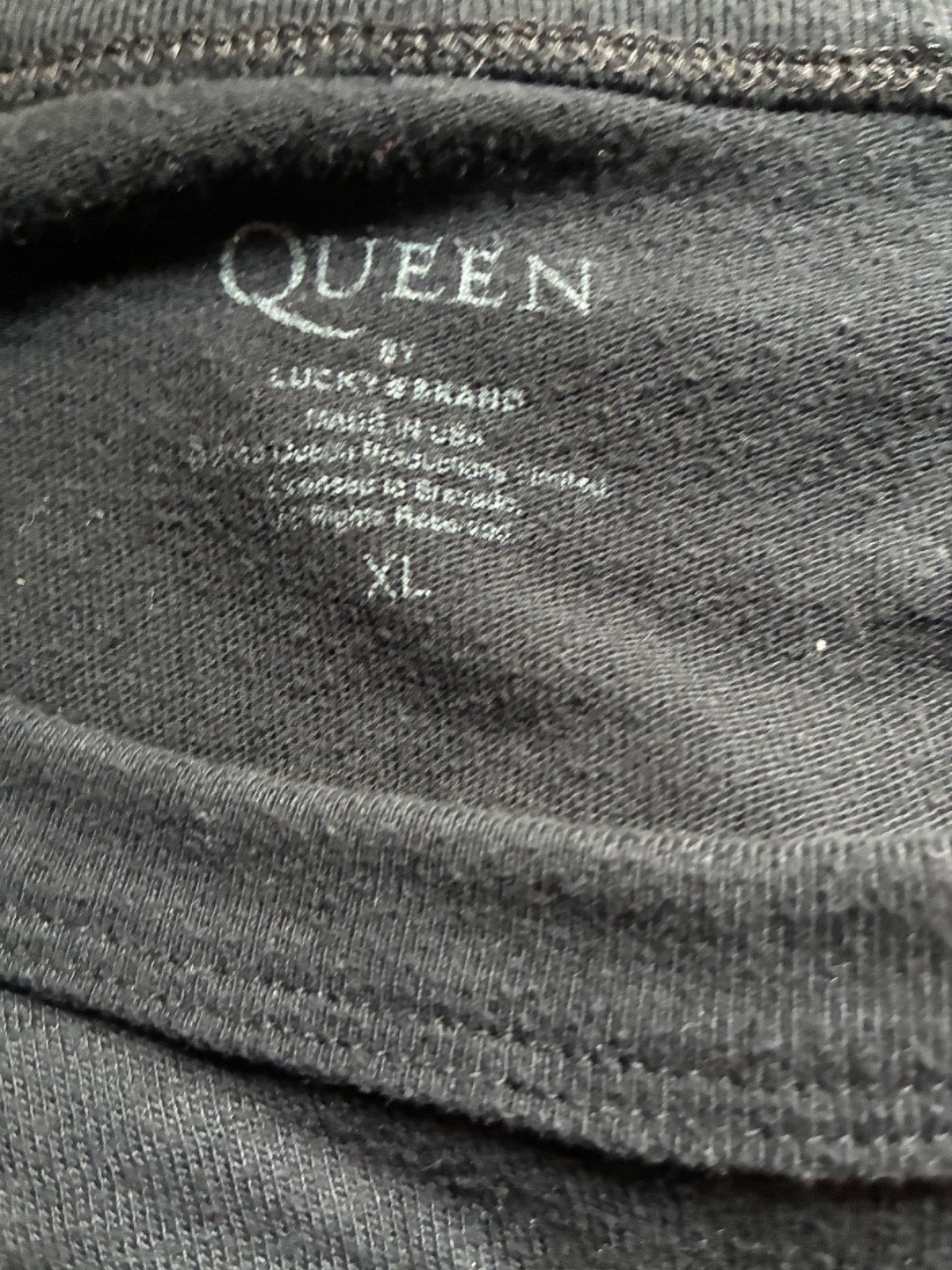 Queen Official '75 2 Sided Tour Shirt XL gallery