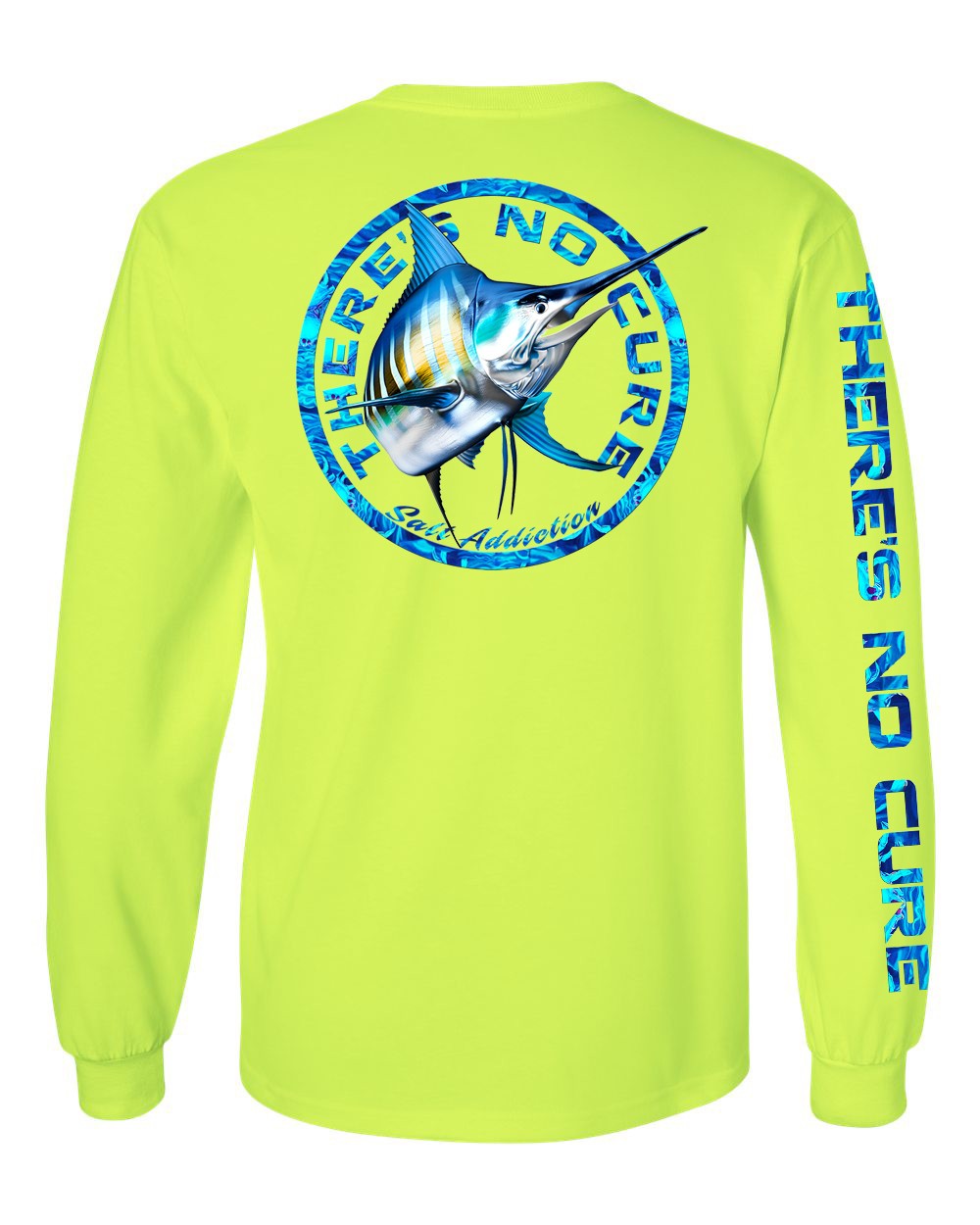 Salt Addiction Striped marlin Fishing Long Sleeve T Shirt Cotton apparel gallery