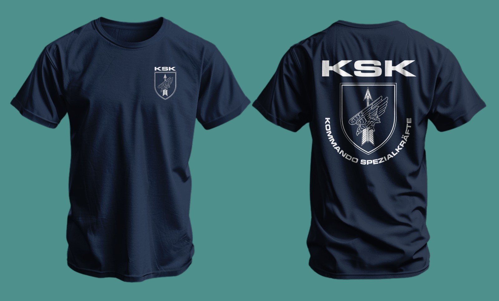 German Army KSK Special Forces T-Shirt Kommando Spezialkräfte Tactical Tee gallery