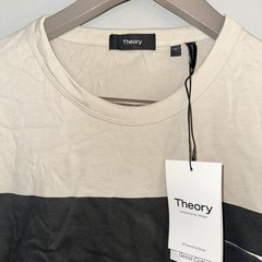Theory Men’s Essential Block Peyote Geometric Print Size Medium New With Tag