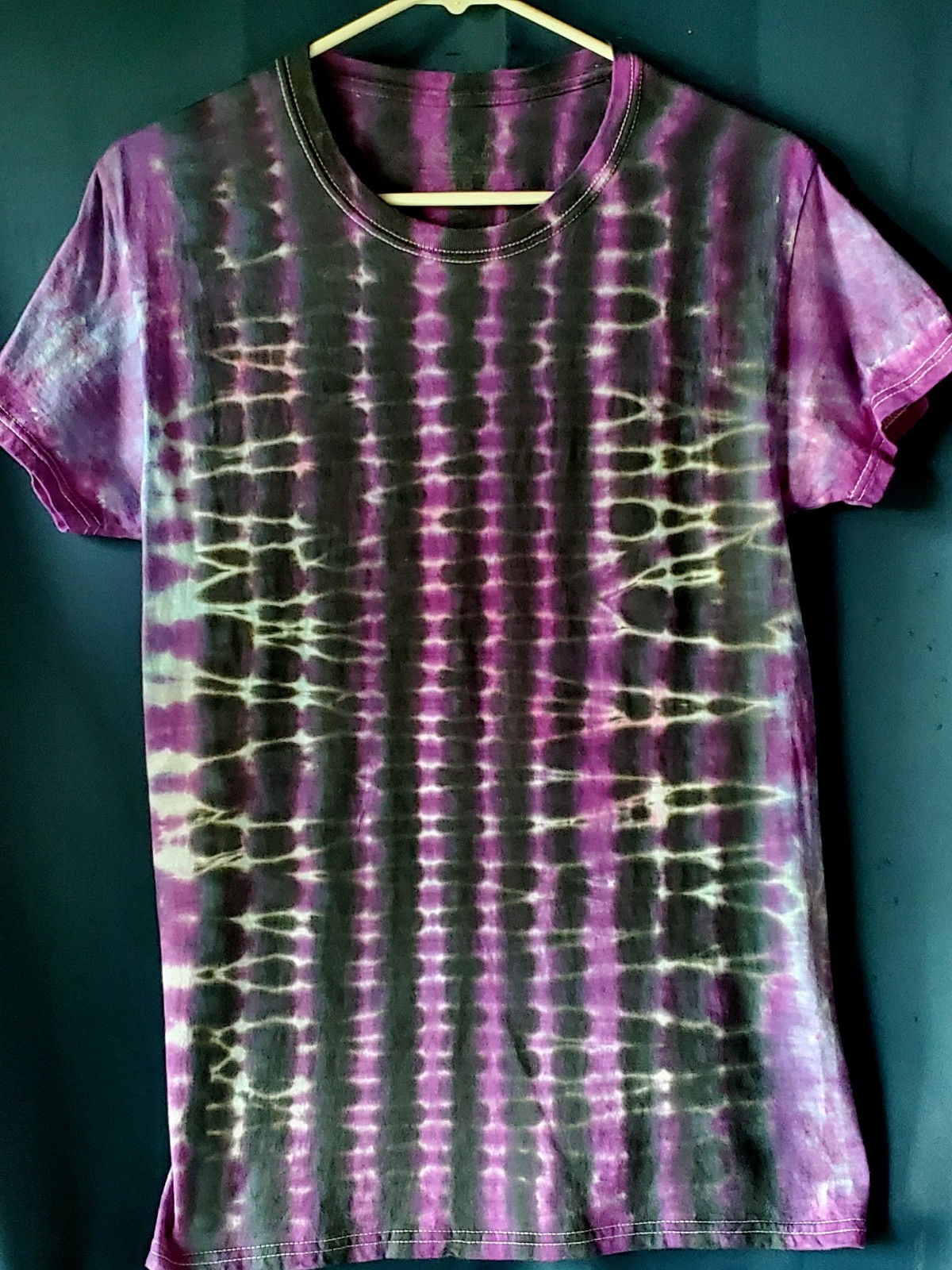 HANES 100% SIZE SMALL Cotton Tye Dyed Shirt Pre-washed WON'T FADE VERY SOFT gallery