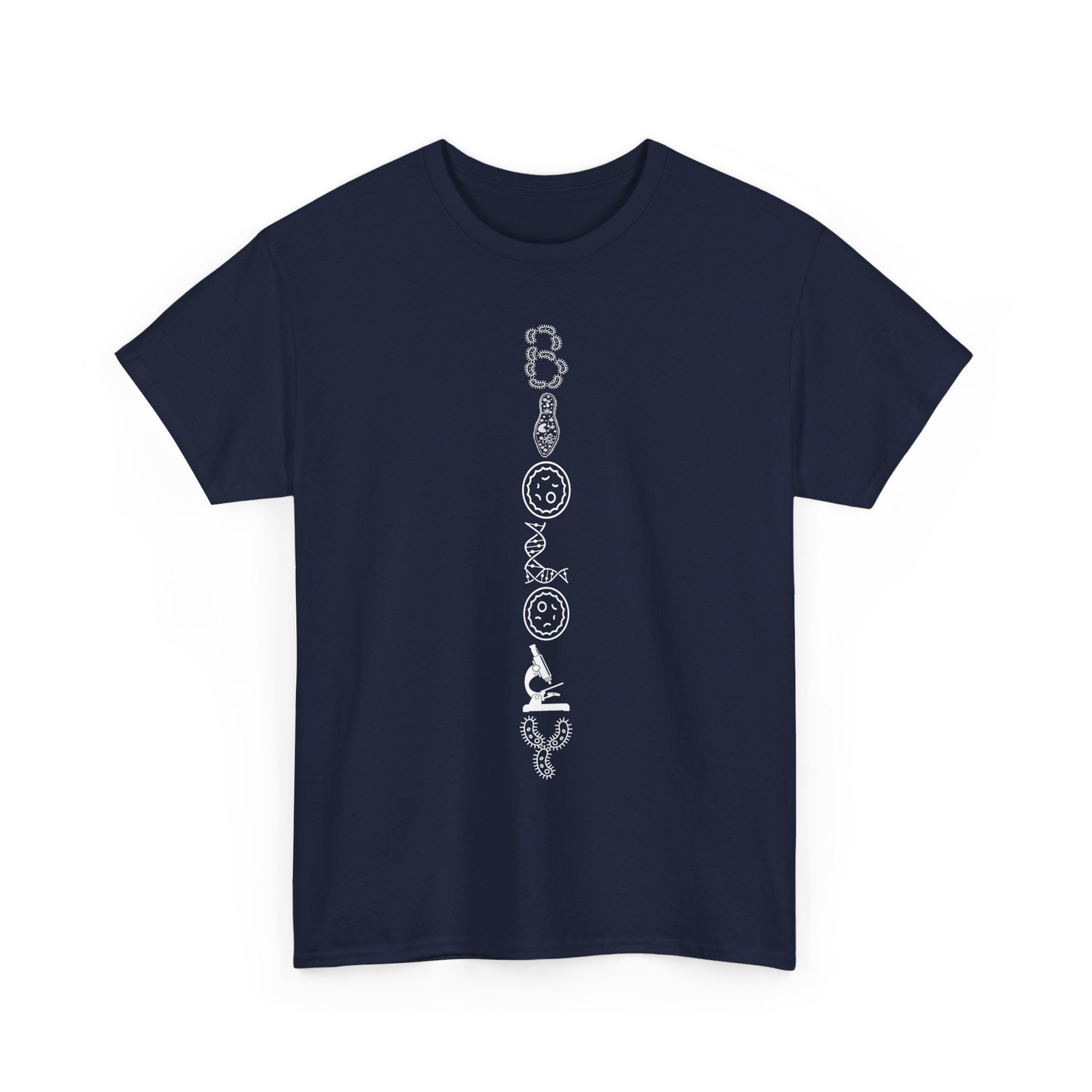 Biology T-Shirt, DNA Microscope Biologists Teachers Students Shirt gallery