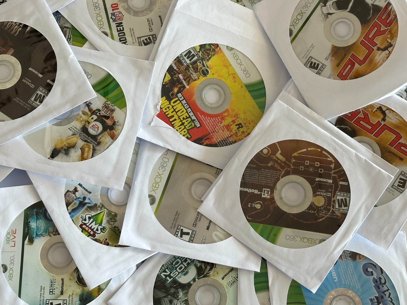 🎮Microsoft XBOX 360 Games A to L: Disc Only Buy 4 Get 1 FREE✅TESTED💿Resurfaced