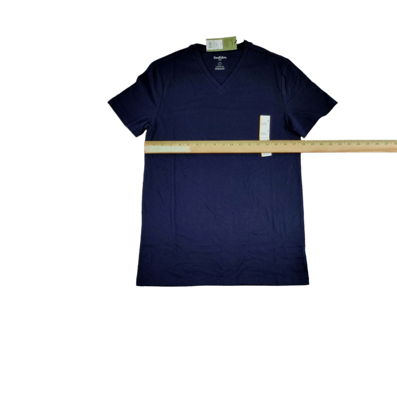 Goodfellow & Co Every Wear V-Neck T-Shirt Men’s S Navy Blue Short Sleeve Casual gallery