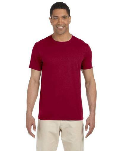 Gildan G640 Adult Unisex Softstyle® tshirt MD Medium Cardinal Red Shirt gallery