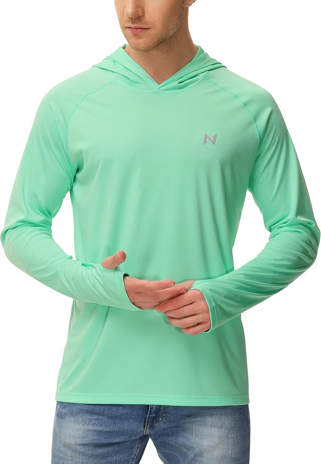 Men's Sun Hoodie UPF 50+ Long Sleeve Fishing Rash Guard Quick Dry gallery