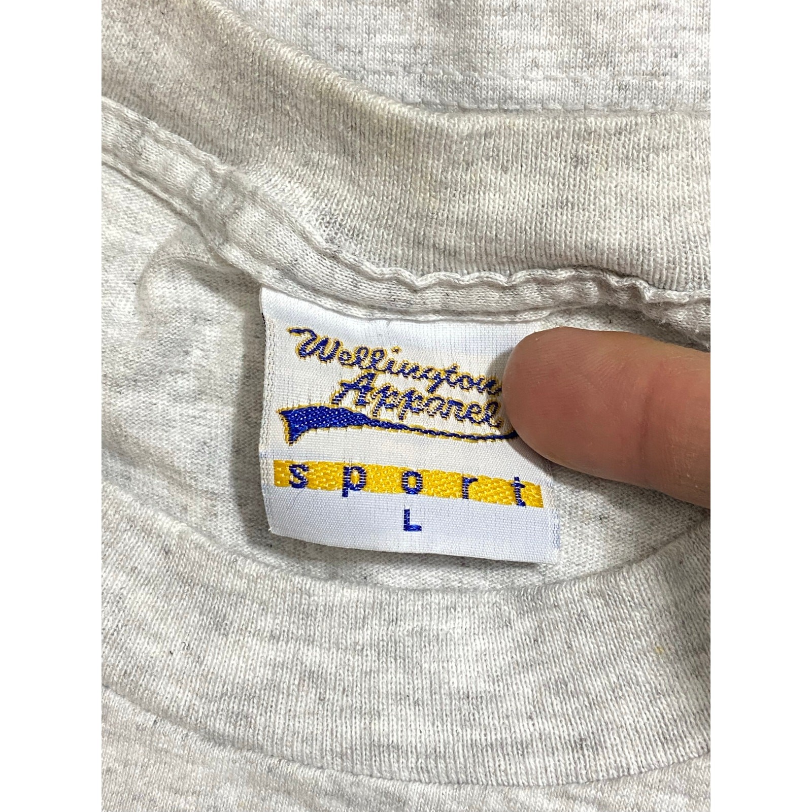 Vintage Single Stitch Vero Beach T Shirt Sz Large USA Made Polo Club -color cuff gallery