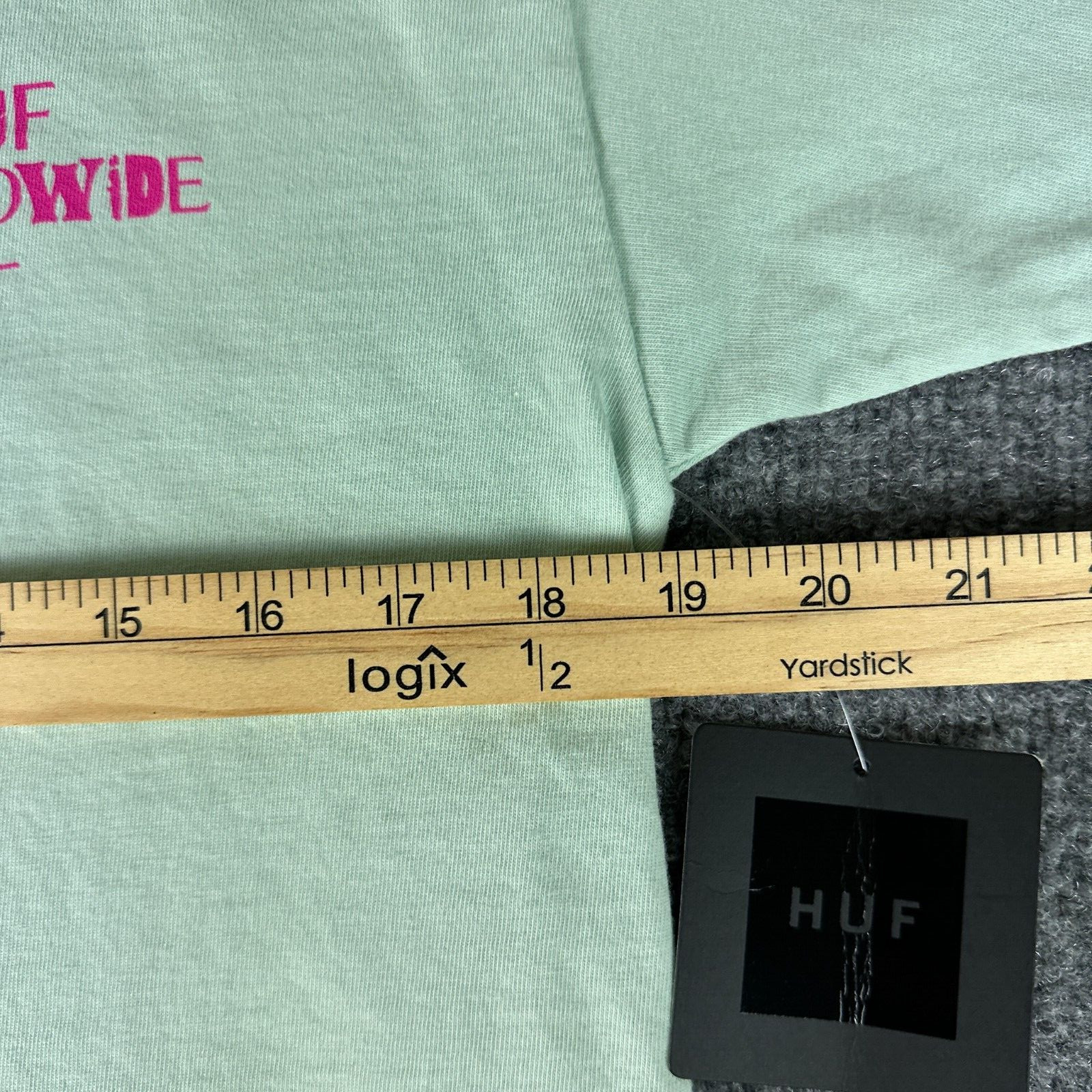 HUF Worldwide T-Shirt Green M Mission Rotten Apple Skidrokyo Shibuya Meltdown gallery