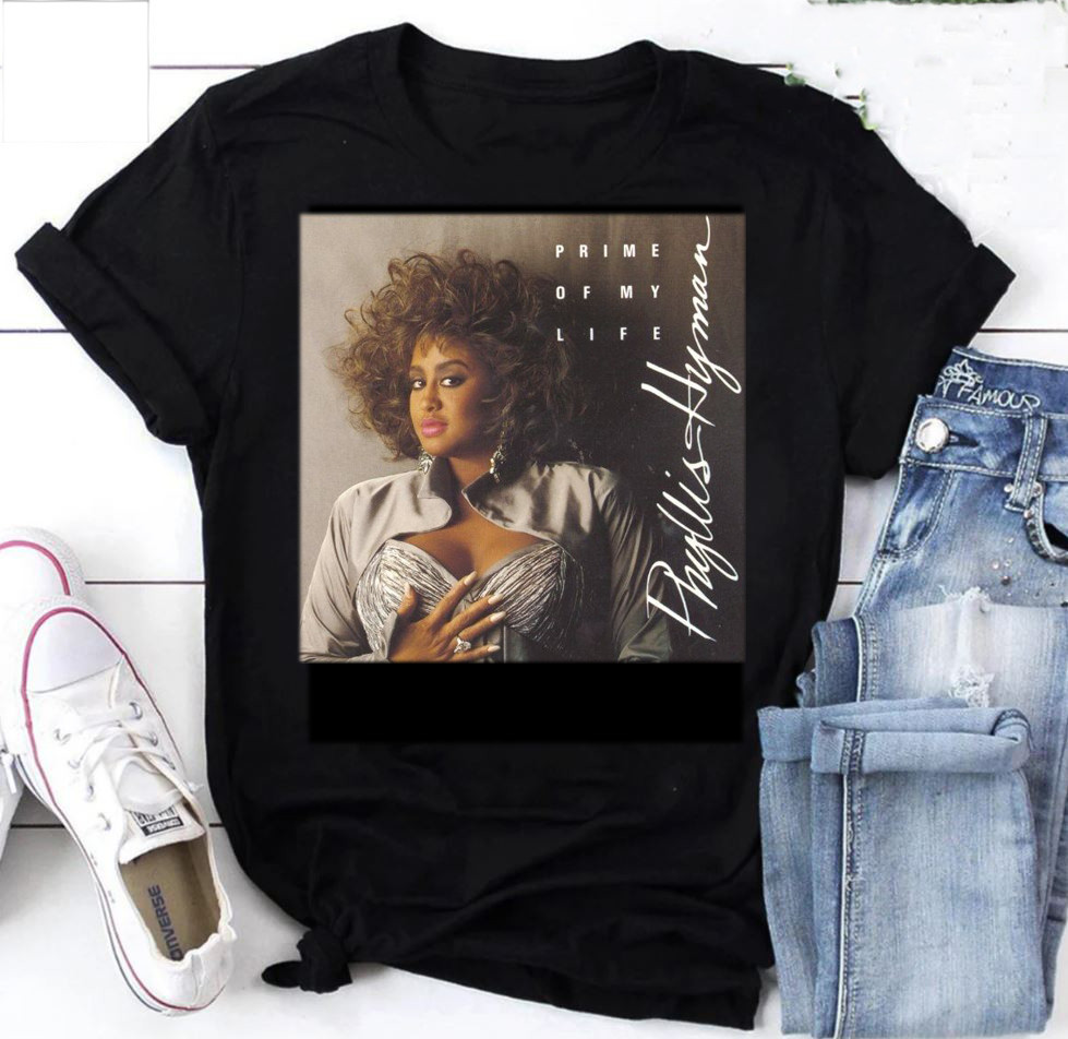 Vtg Phyllis Hyman Prime of My Life Tee Shirt All Size S2345XL LL869 gallery
