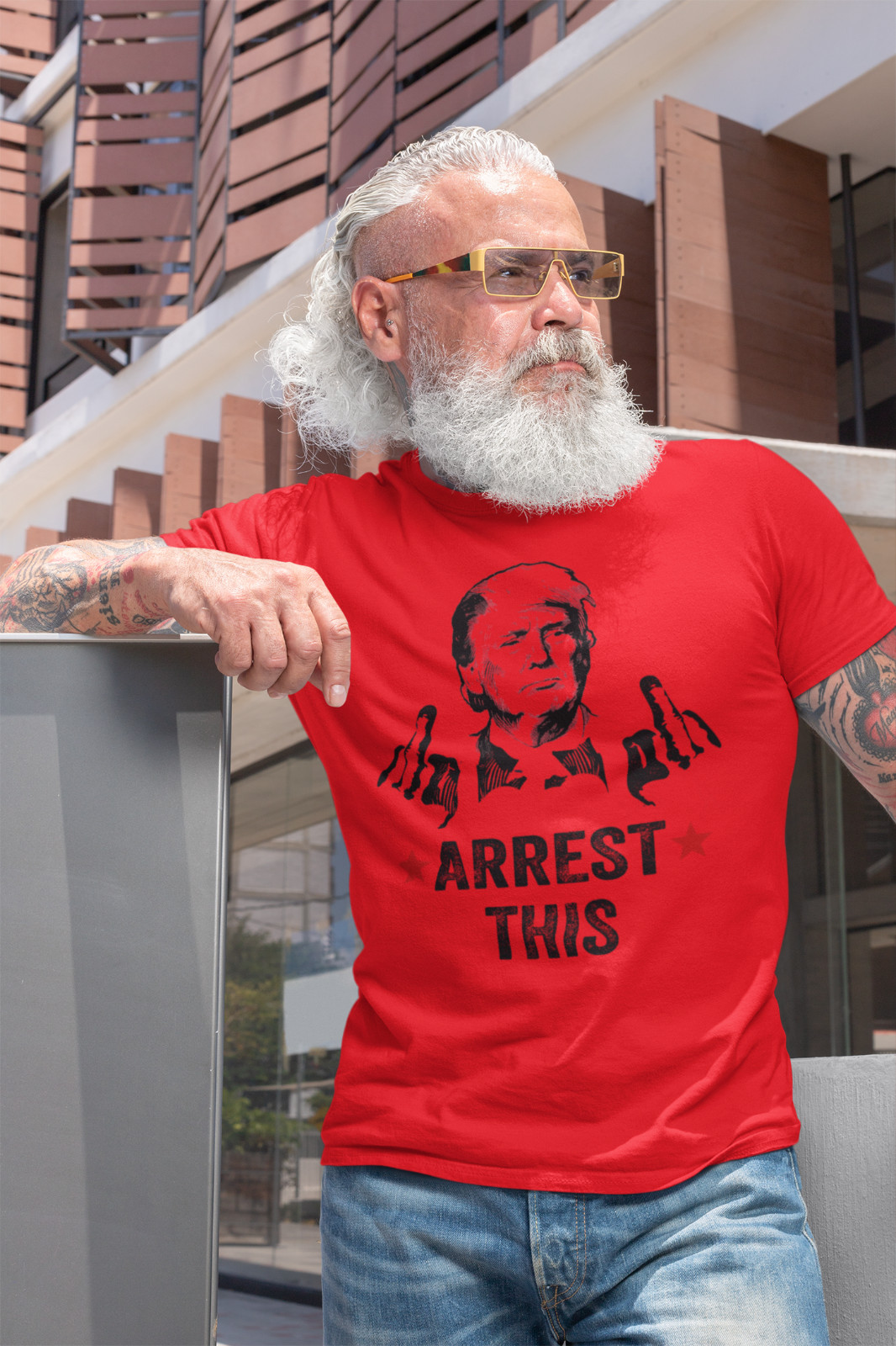 Trump 2024 Supporter T-shirt Arrest This Political Satire Funny Trump Shirts gallery
