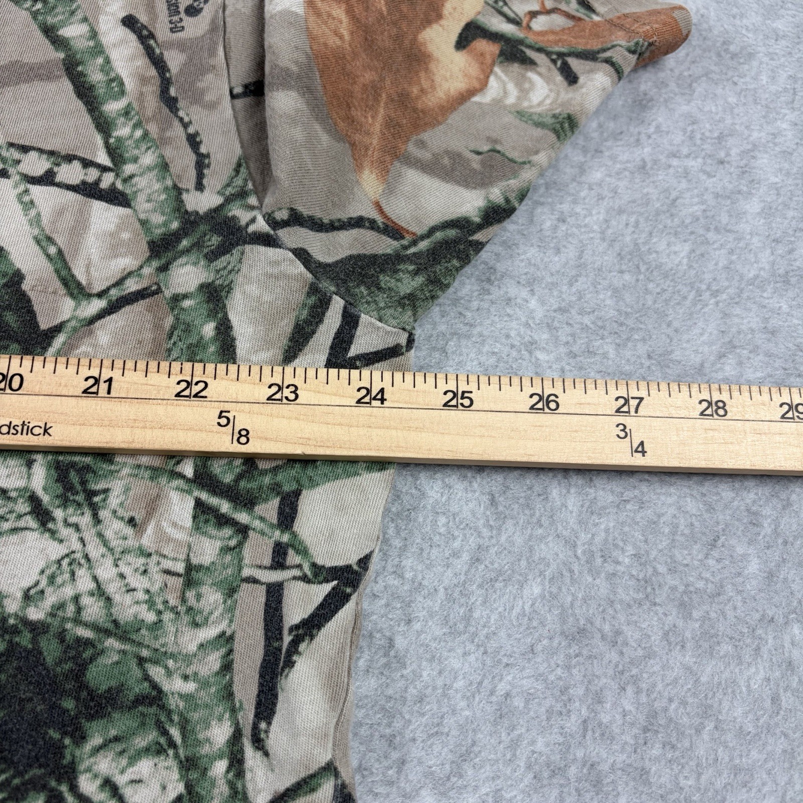 Outfitters Ridge Camo T Shirt Mens XL Fusion 3D Short Sleeve Pocket Outdoor Hunt gallery