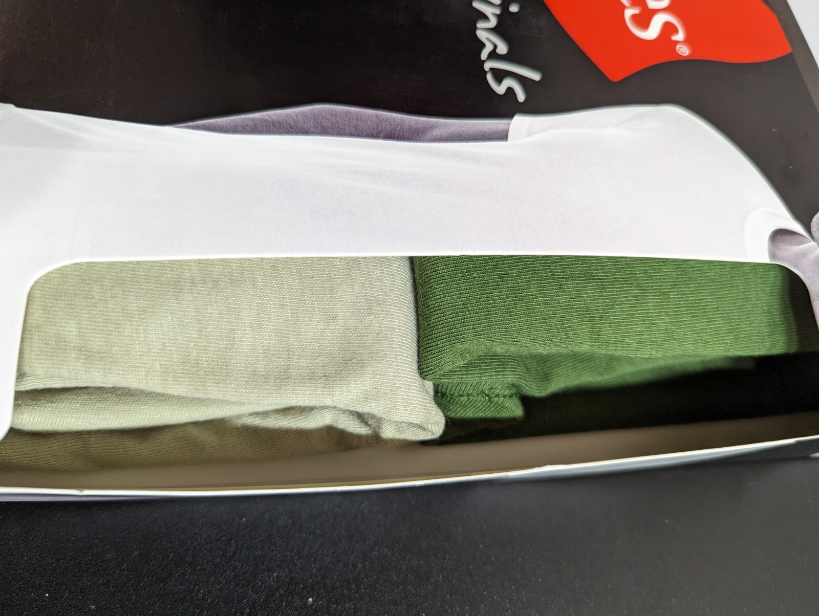 Mens Hanes Crew Slim Fit T-Shirts Originals Neck Stretch Ultimate 2-Pack Size L gallery