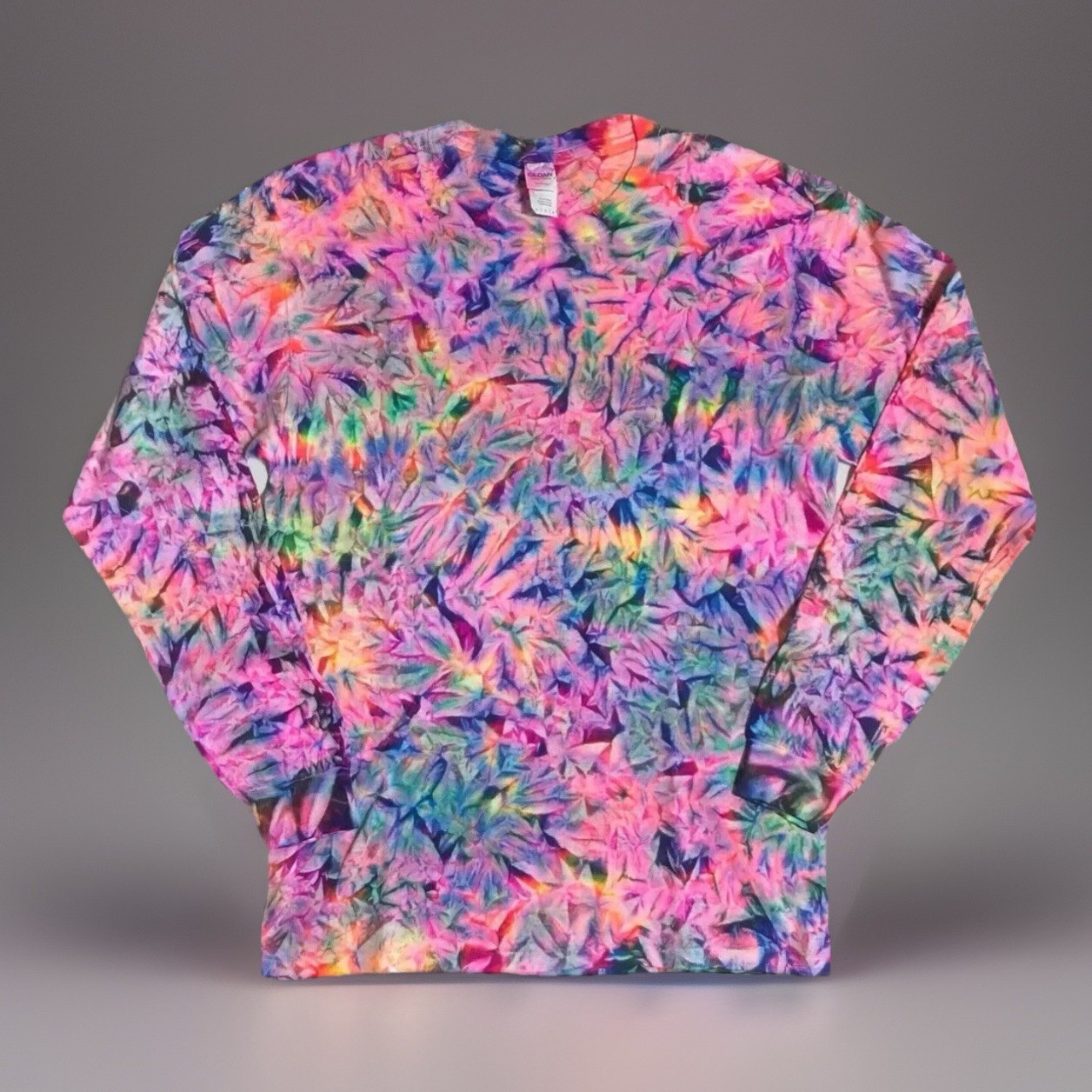 *New* 2XL - Sm Handmade Tie Dye, Fiesta Pink Cruncht Crinkle, Crew or V-Neck gallery