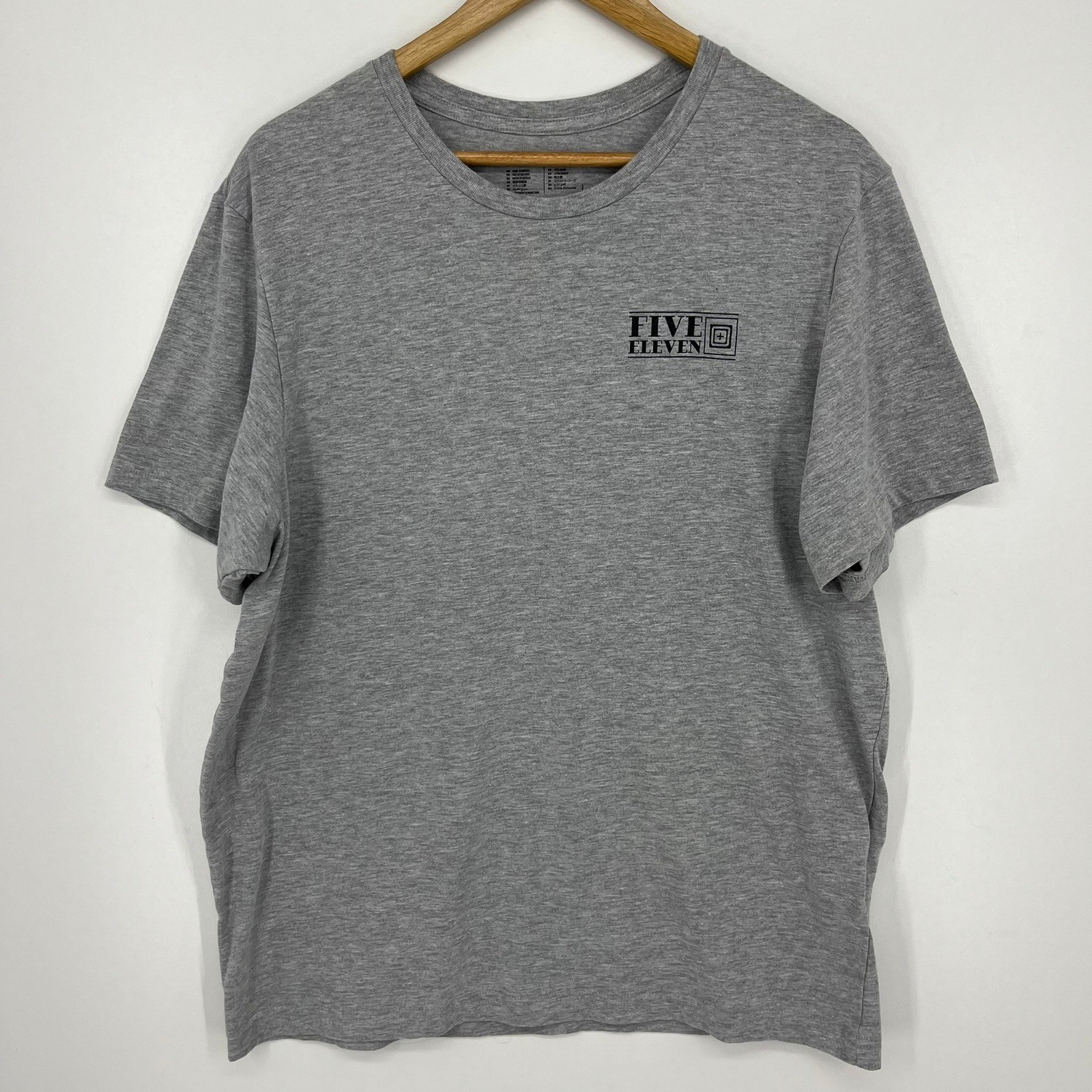 5.11 Tactical Mens XL Gray Purpose Built Gear Graphic T-Shirt Short Sleeve gallery