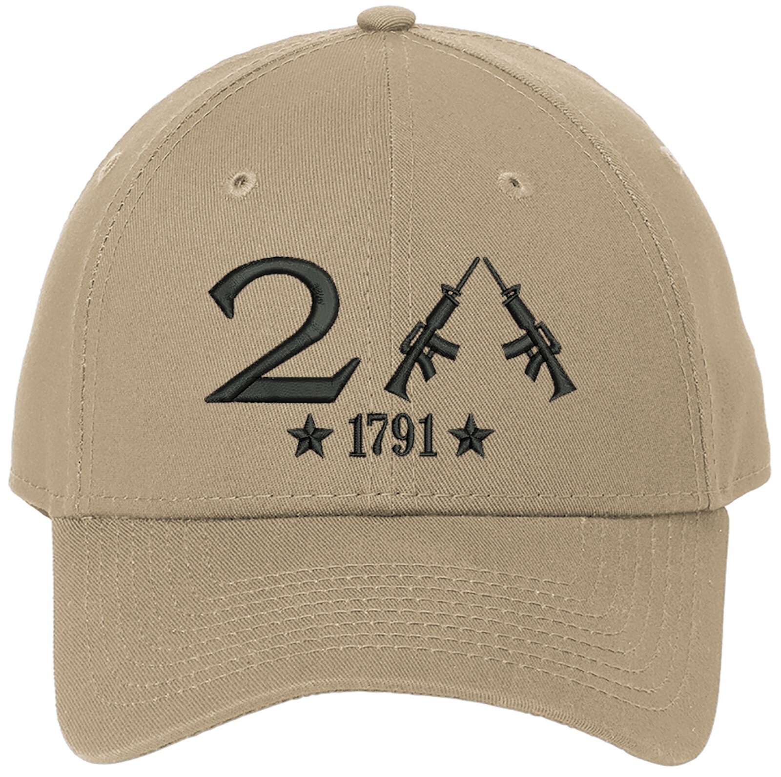 Only 2A The 2nd Amendment New Era Embroidered One Size Fits All Baseball Hats gallery