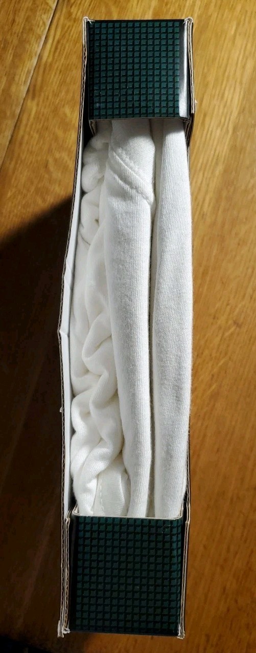 Hanes Premium Comfort Fit 3-pack Crews T-shirts Men's Size S Small 34-36 White gallery