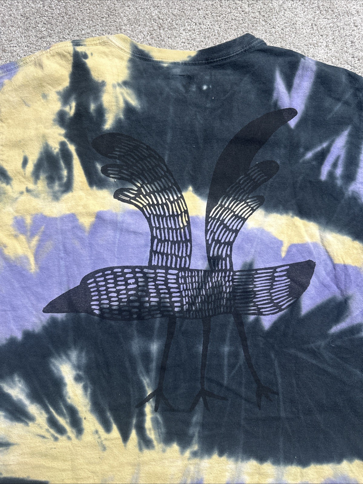 Sasquatchfabrix Tie Dye Cropped shirt Size L Sasquatch Fabrix Fabric Japan Brand gallery