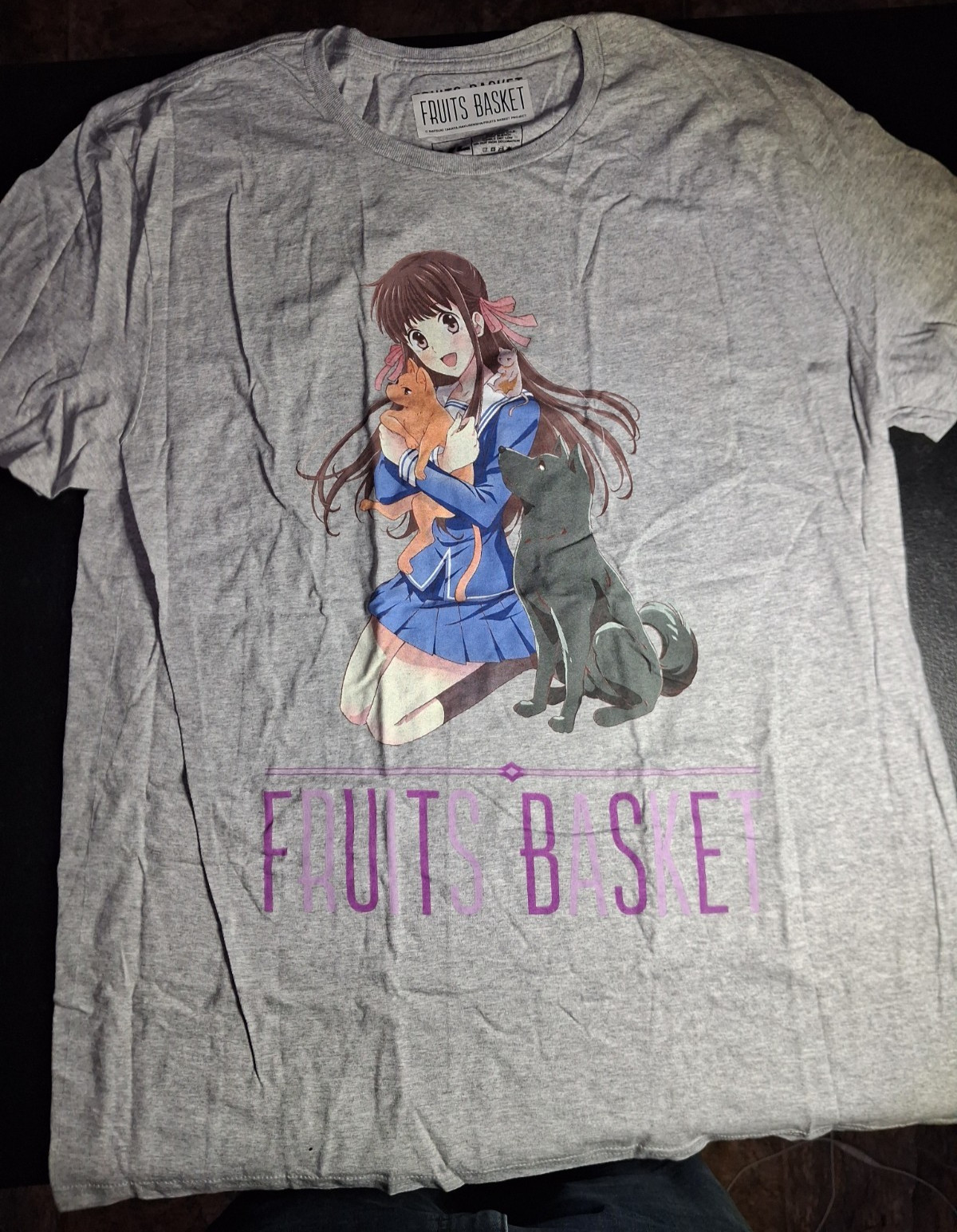 Loot Anime Fruits Basket Tohru, Yuki, Kyo, and Shigure TShirt Furuba CHOOSE SIZE gallery