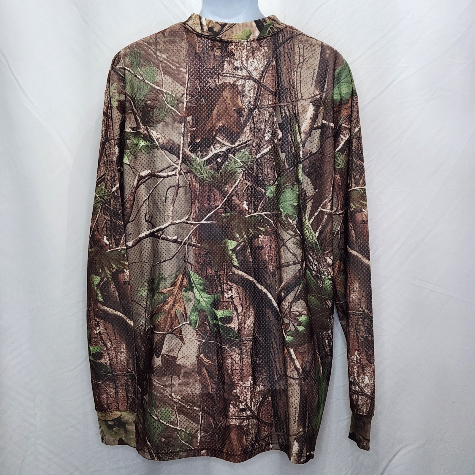 Redhead Realtree APG Camo T Shirt Mens XL Brown Long Sleeve Hunting Outdoor N01D gallery