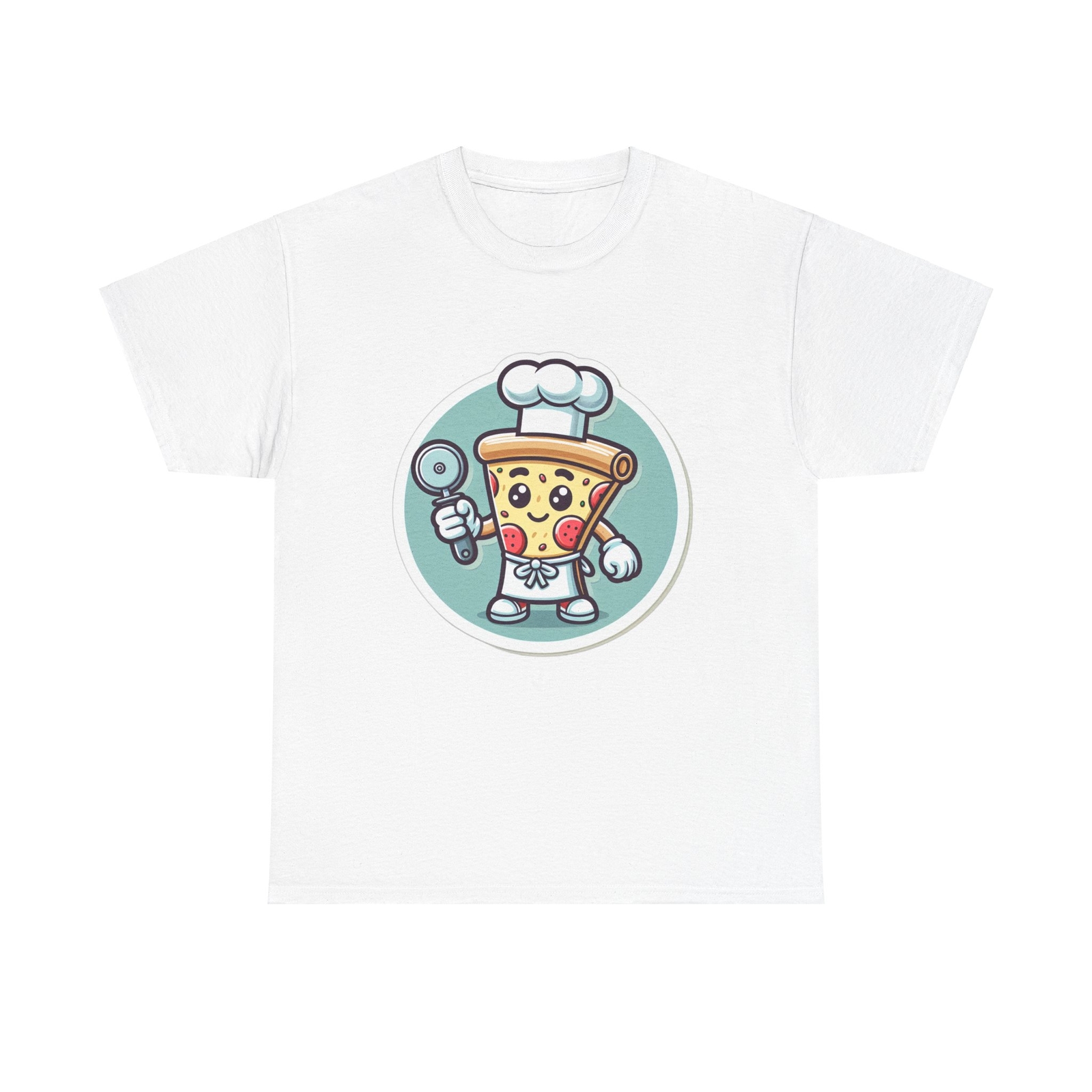 Unisex Adult T Shirt Pizza Chef Restaurant Food Tee New York Style Cute Kitchen