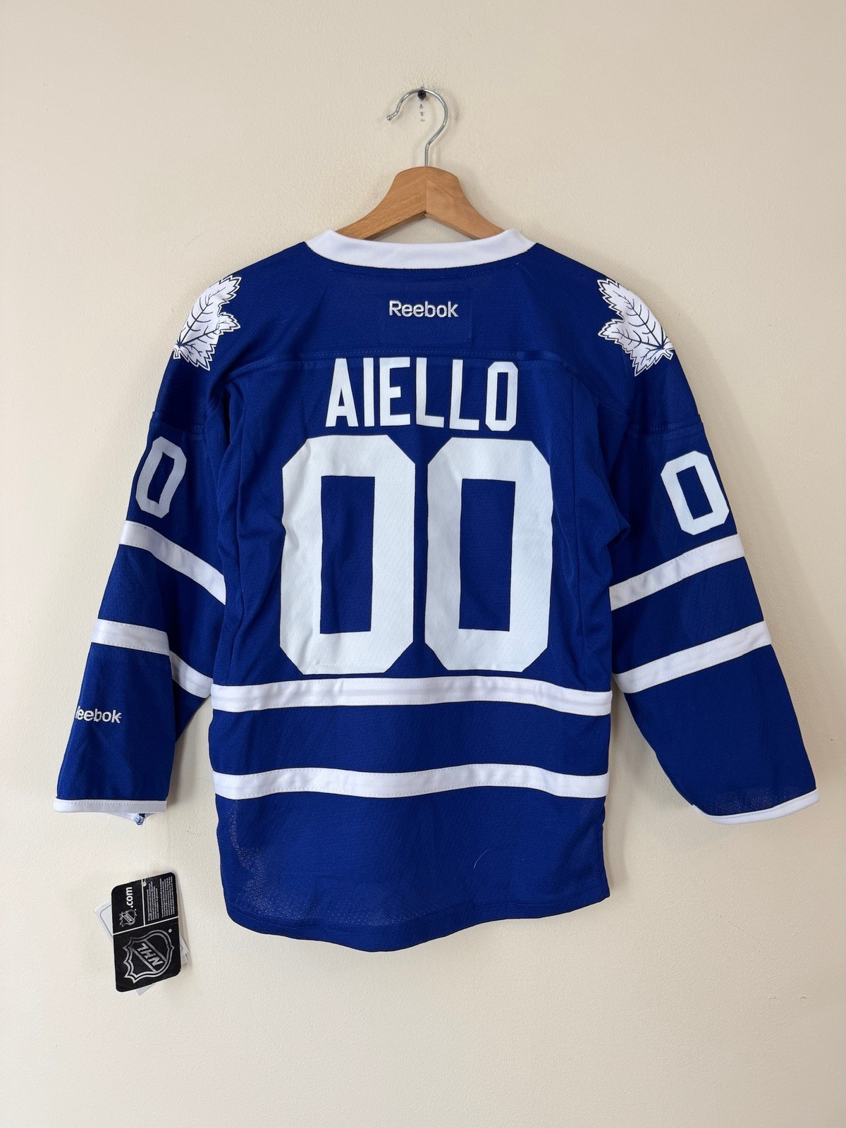Vintage Reebok Toronto Maple Leafs NHL Long Sleeve Hockey Jersey - YL/S gallery