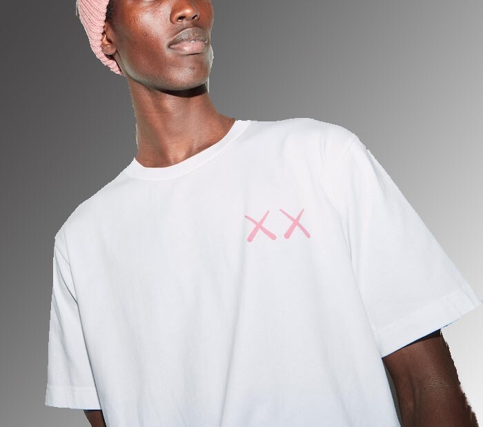 Uniqlo x Kaws UT Short Sleeve Graphic T-Shirt White Size Small gallery
