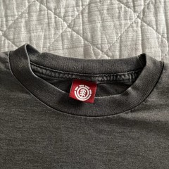 Vintage BAM Margera Element HIM Tshirt Size Small Gray 2000s Skate Faded Worn