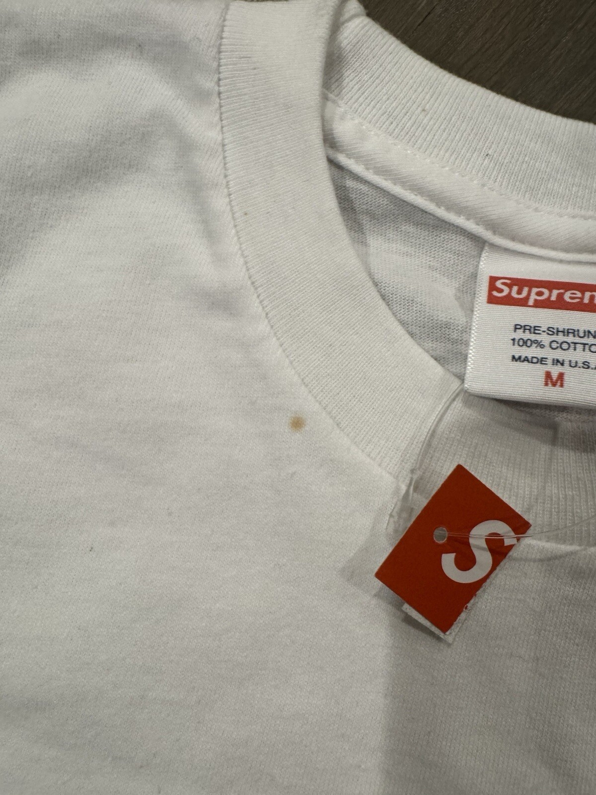SUPREME SS16 ALI WARHOL TEE IN WHITE SZ MEDIUM MUST LOOK gallery