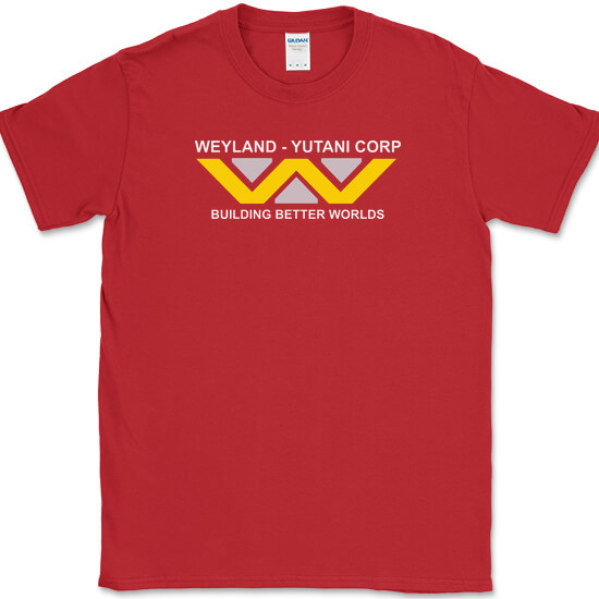 Weyland-Yutani Corporation T-Shirt Funny Aliens Movie Humor Graphic Tee gallery