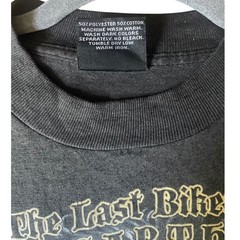 Vantage 1989 Rare Harley Davidson The Last Biker On Earth Graphic T-Shirt Large