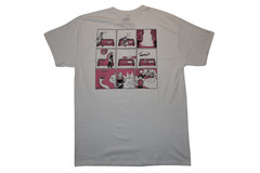 Marvel Mens Loki & Thor With Cat & Dog Manga Graphic White Shirt New XS-3XL