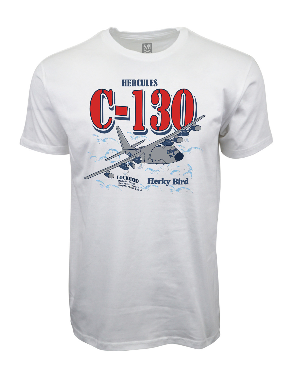 C130 Hercules Herky Bird Graphic T shirt gallery
