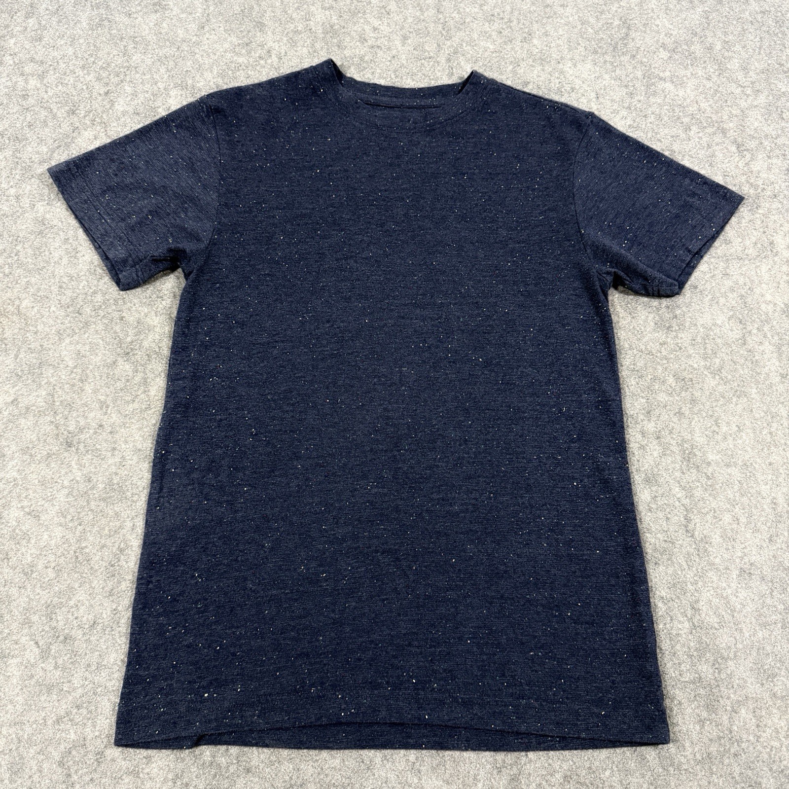 Original Use Casual Short Sleeve Pullover T-Shirt Men’s Size XS Blue Speckled