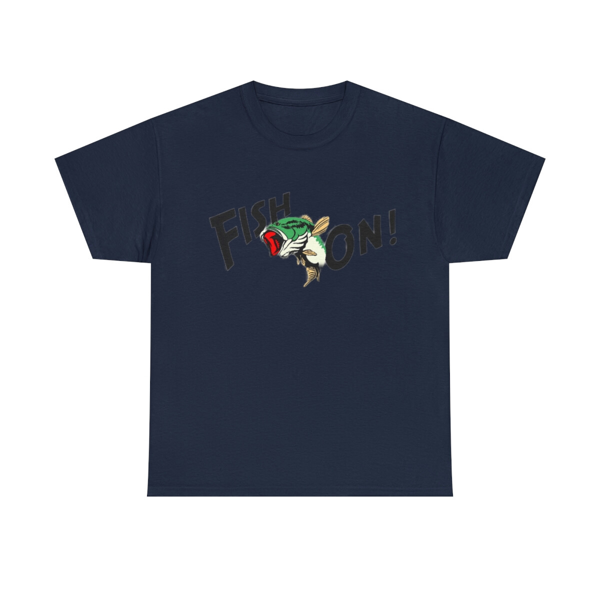 Fish On Unisex Heavy Cotton Tee