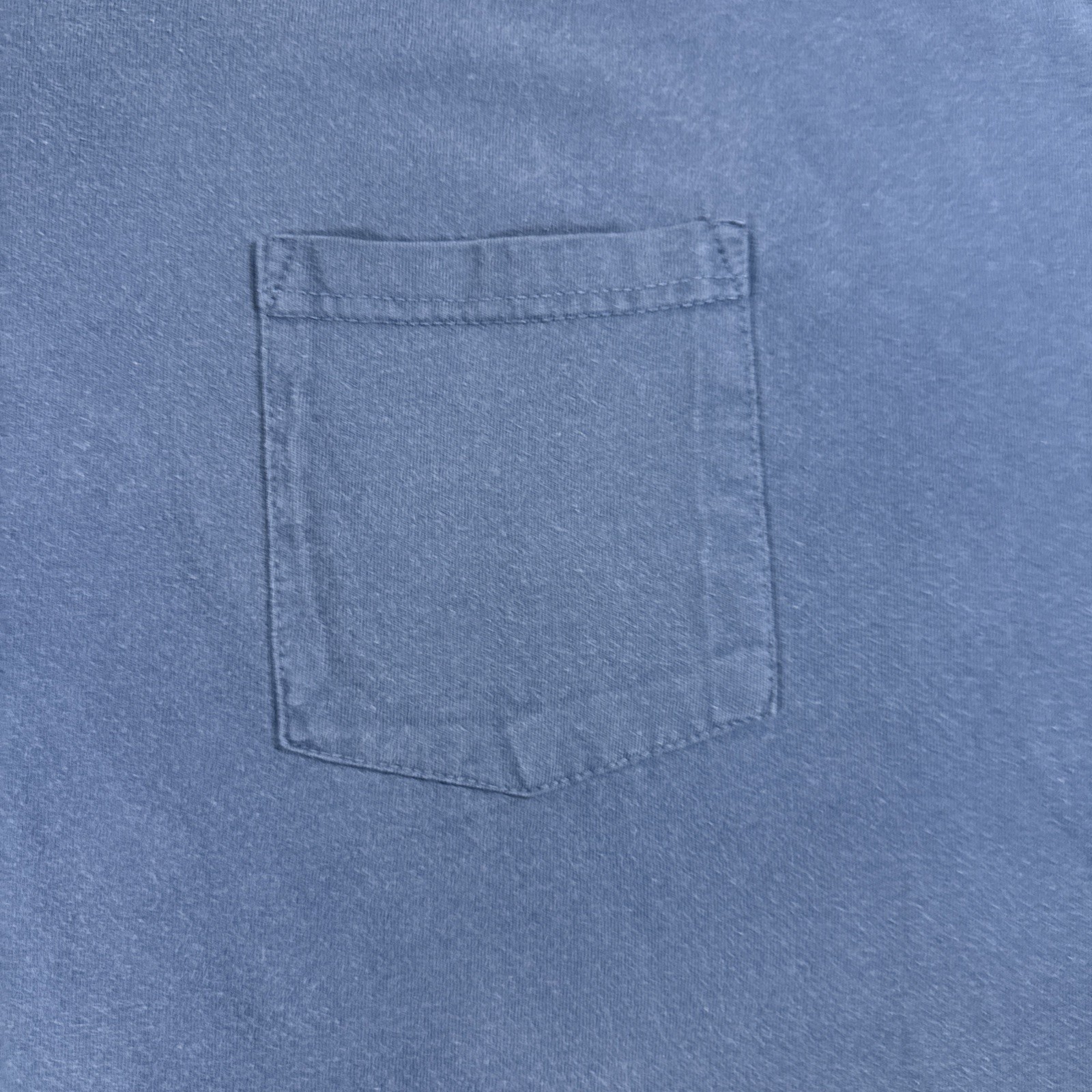 Genuine Dickies T-shirt Men 3XL Blue Solid 100% Cotton Work Utility Pocket gallery
