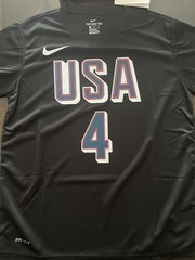 Nike Curry 2024 Paris Olympic Basketball Shirts (NewWithTags)
