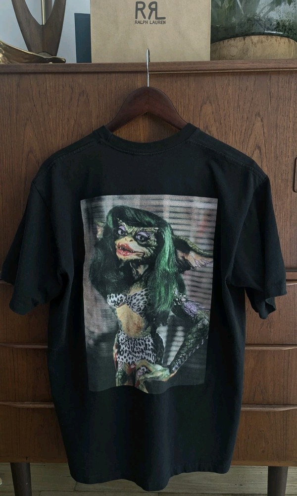 Supreme X Gremlins T-shirt Size Large Black Free Shipping Greta Gremlins 2