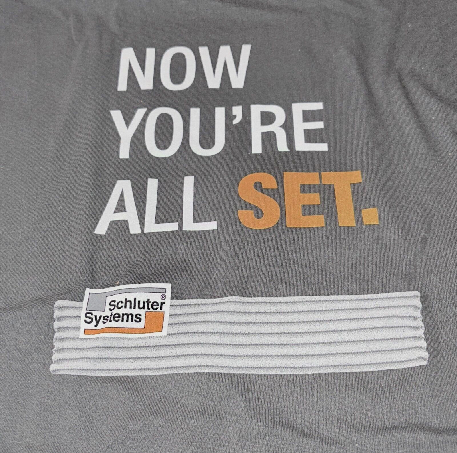 New Schluter Systems Large Charcoal Tee T-Shirt gallery