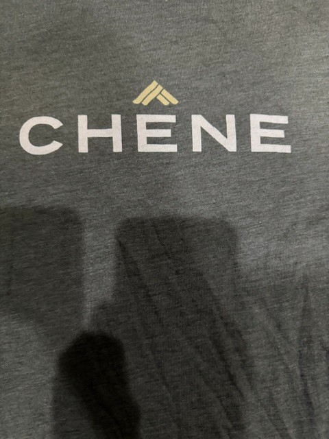 Chene Gear T-Shirt L Logo Tee Grey Duck Hunting Arkansas NICE gallery