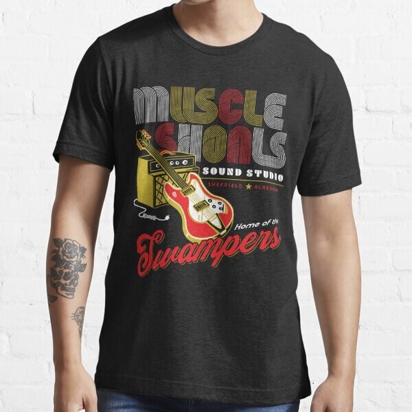 Vintage Muscle Shoals Sound Studio T-Shirt – Home of The Swampers – Size S-5XL