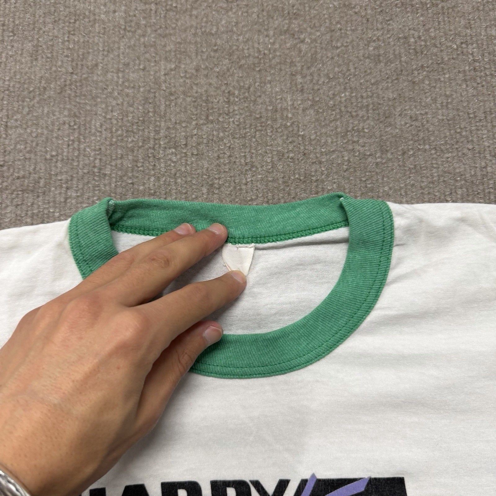 Vintage Harry Gang Skoal Bandit T Shirt Mens S 80s NASCAR Racing USA gallery