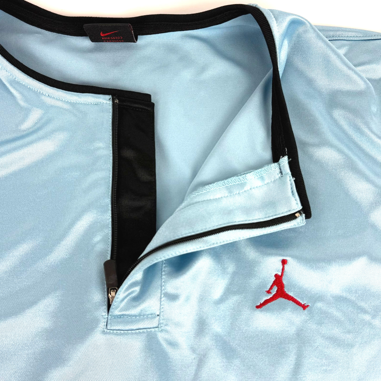 Vintage Nike Air Jordan Warmup Jersey 1990s Jumpman Logo Relaxed Fit Mens Size L gallery