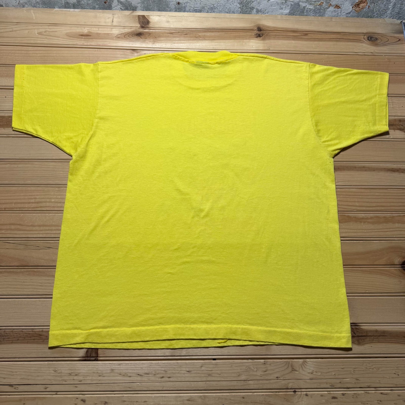 Vintage 80s 1989 Caution Bunny Wide Mood Swings Cartoon Funny Shirt USA Size XL gallery