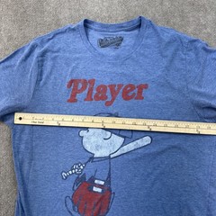 Collectabilitees PLAYER Charlie Brown Baseball T-shirt Large YTK 90’s