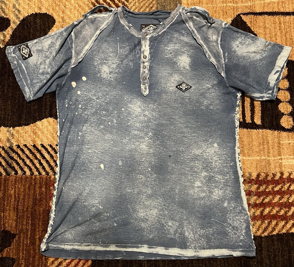 🟦🟦🟦 VINTAGE AFFLICTION T SHIRT XL MADE IN THE USA READ DESCRIPTION