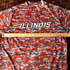 Augusta Sportswear Illinois Fighting Illini Camo Athletic T-Shirt Men’s Adult M