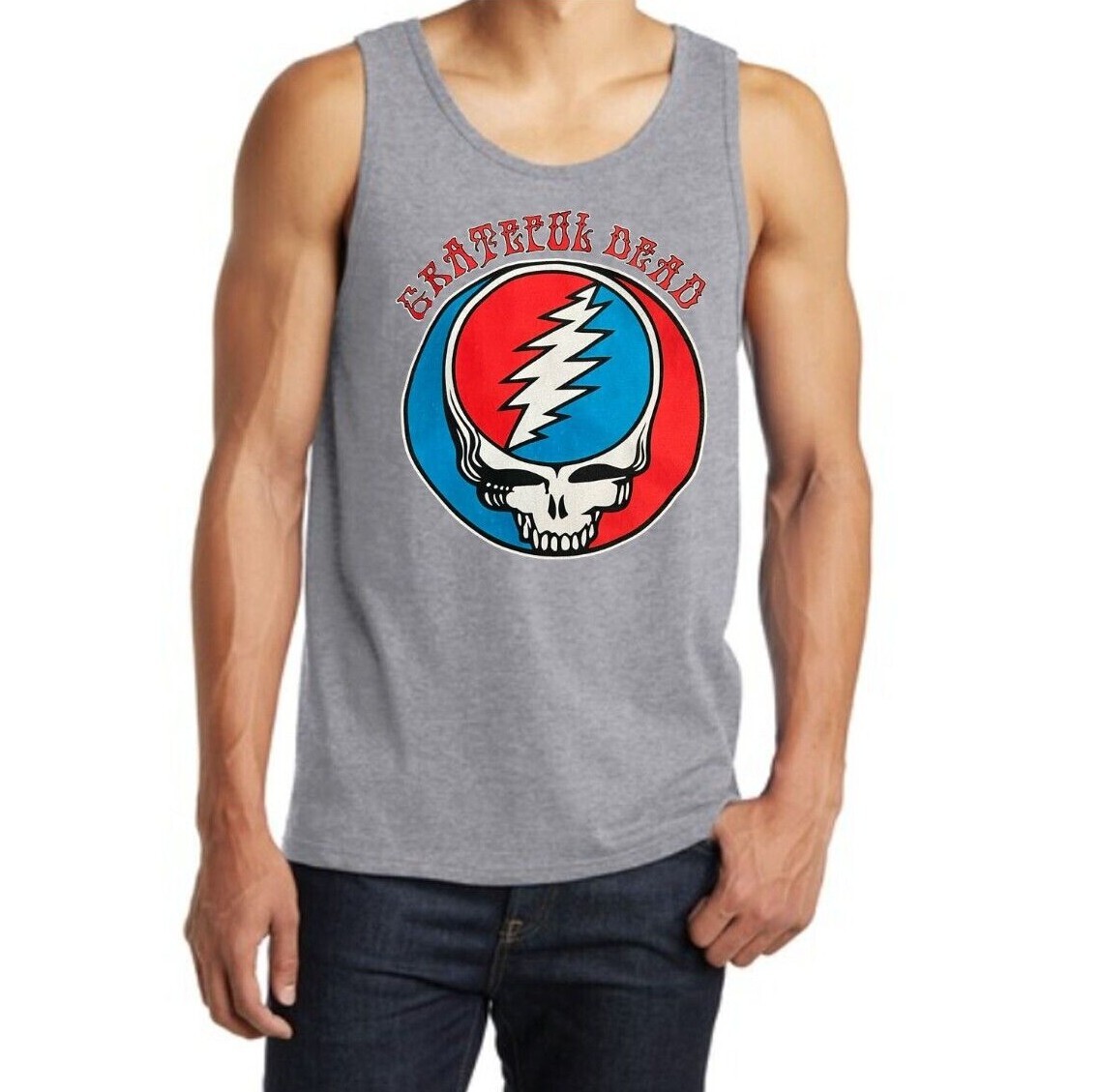 Grateful Dead Rock Band Men's Tank Tops (Multiple Variations) gallery